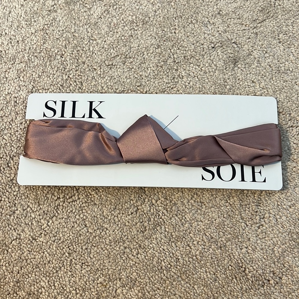 Silk headband